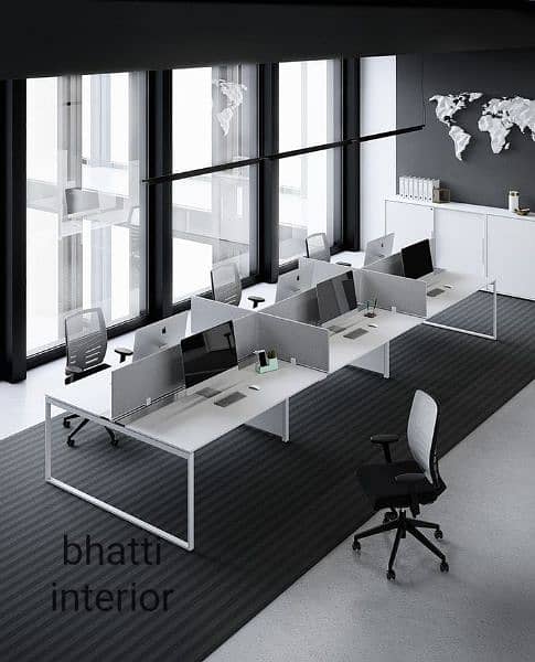 work station | cubical cabin | executive table | office Table 4