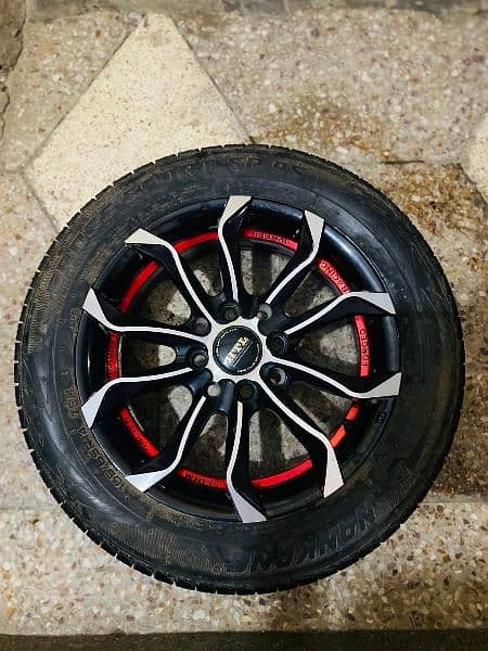 Tyres+rim for sale urgent sale 2