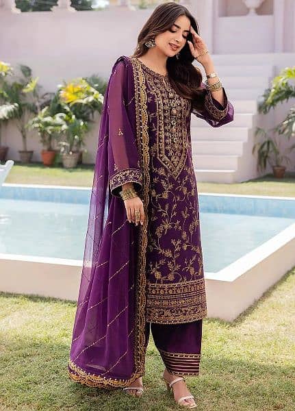 women colection chiffon silk lawn malai khaddar georgete leather linen 0