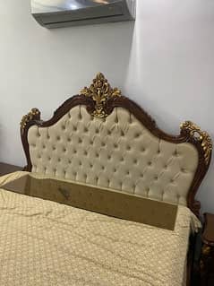 wood bedset king size