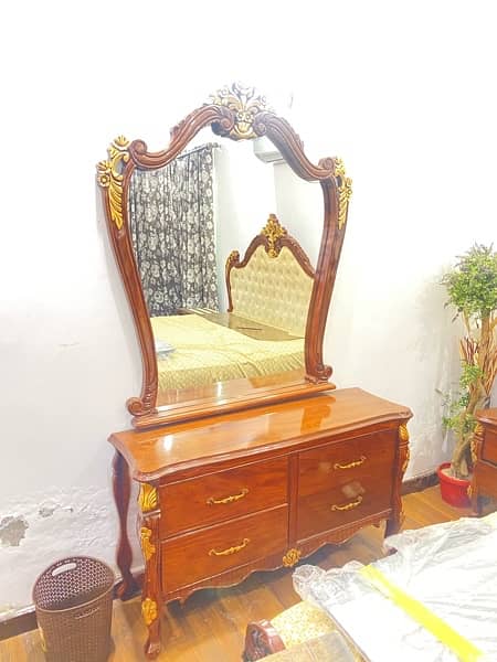 wood bedset king size 2