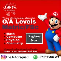 Expert Online Tutoring | Matric/FSc & O/A Levels | Tutor Squad