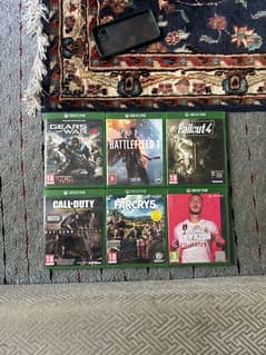 xbox one games dvds cds