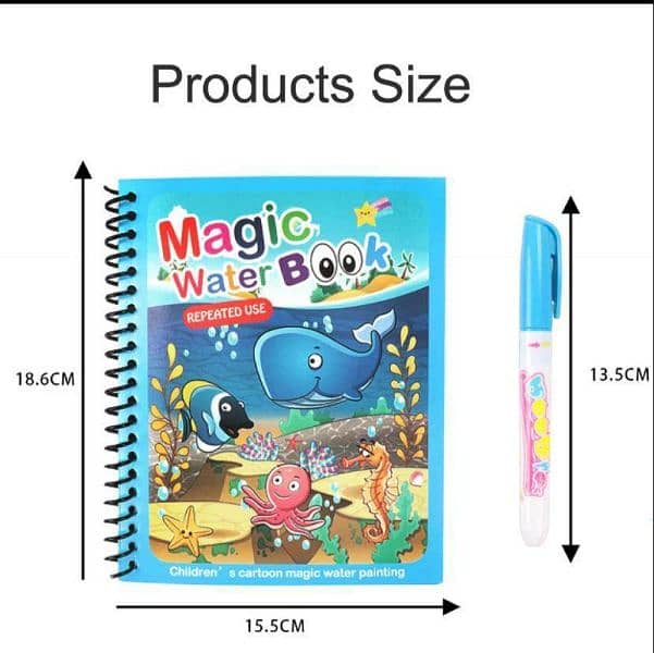 magic learning book with magic pen 2