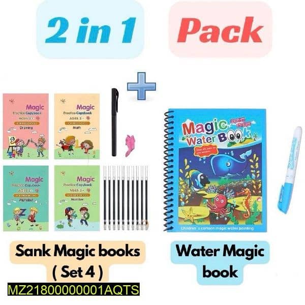 magic learning book with magic pen 3