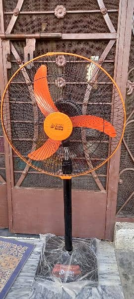 Table fan of 12 volt batter motor. 0