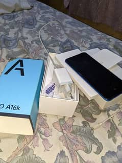 oppo A16k 4/64 with box  orignal charger 10/10