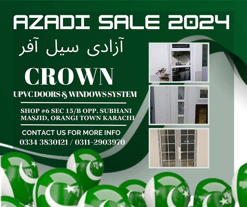 solid doors/bathroom doors/PVC window/PVC Door/office doors in karach 7