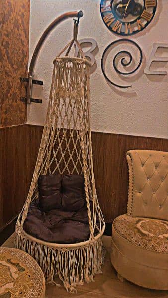 macrame swing 1