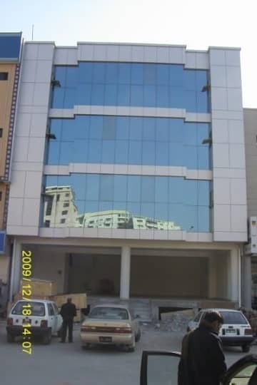 Aluminum curtain wall / Aluminum structure glazed 1