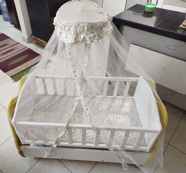 Baby Cot / Kids Bed / Wooden baby Cot 1