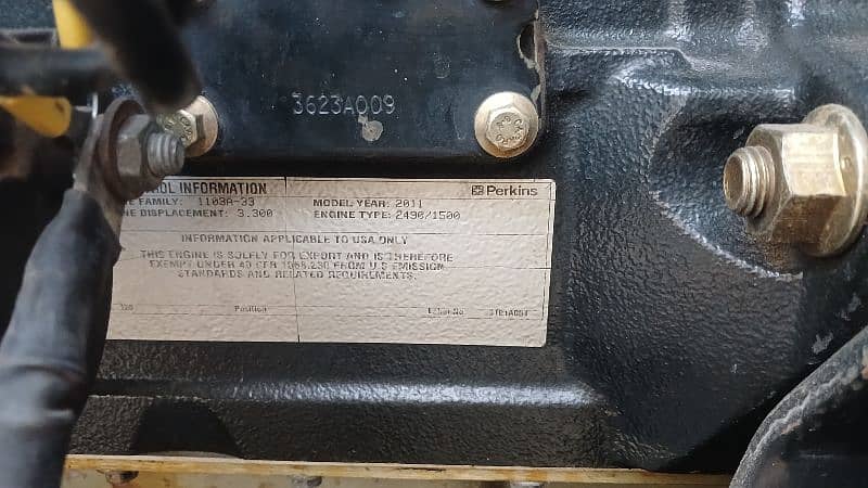 Generator 30kva perkins Uk 8