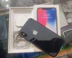 I phone X
64gb with box