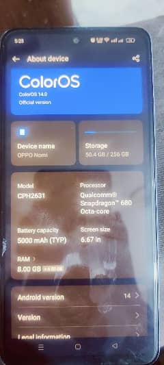 oppo a 60 dual sim ripple blue 8/256gb