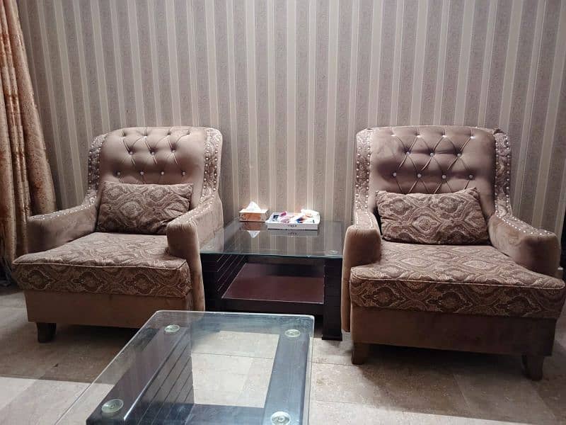 sofa set good condition 2