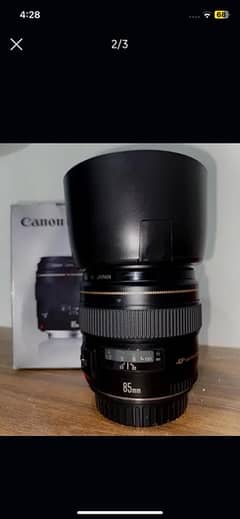 canon 85mm