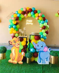 Decor, Balloon Decor, Light Decor, dj sound, Jumping Castle