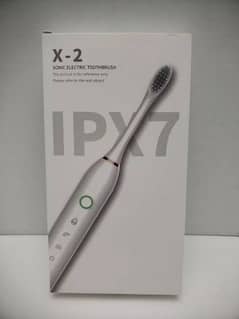 X-2 Sonic Electric Toothbrush w 4 Brush Heads, 6 Modes | ZD-X2 White