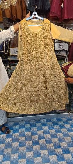 bridal maxi for sale in heavy embroidery stone work