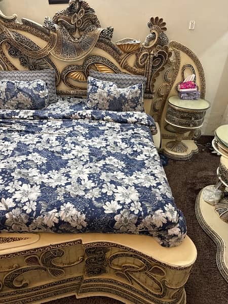 furniture bed set with dressing table 1