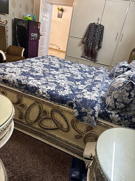 furniture bed set with dressing table 2