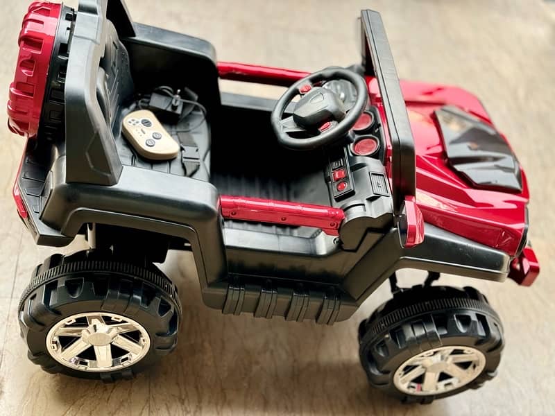 Battery operated  jeep for kids 4