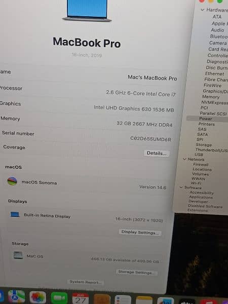 20 UNITS AVAILABLE MACBOOK PRO 2019 16 INCH TOUCHBAR CTO I7 32GB 512GB 5