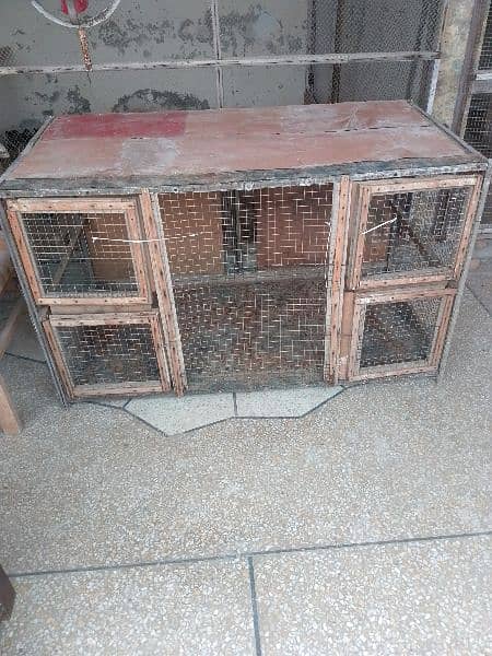 wood cage and steel cage 4