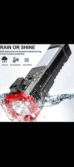 Multifunction Portable Led Flashlight Rechargeable LED