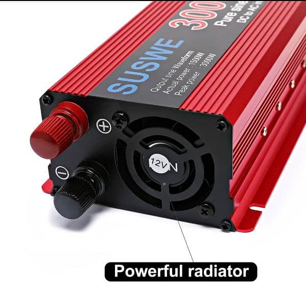 3000W Pure Sine Wave Inverter 12v ~ 220V  Converter Power Supply DC AC 13