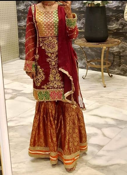 fancy gharara 0