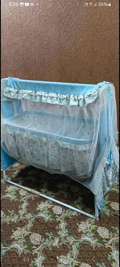 Slightly used baby cot