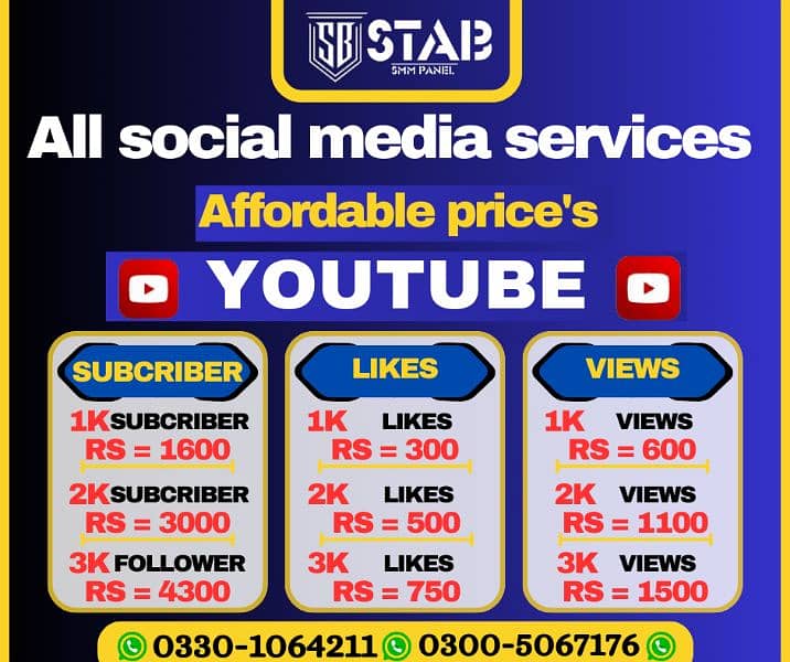 all social media services available 2