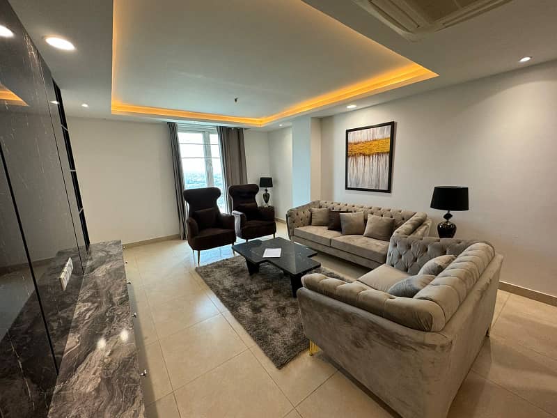 Luxury Fully Furnished 3 Bedroom Apartment Available For Sale In Gold Crest Mall And Residency DHA LAHORE 5