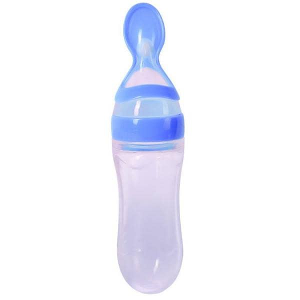 Baby Spoon Feeder Silicone Bottle Feeding With Fruit Pacifier Toddler 5