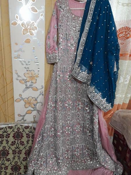 Walima Dress long tail maxi 1