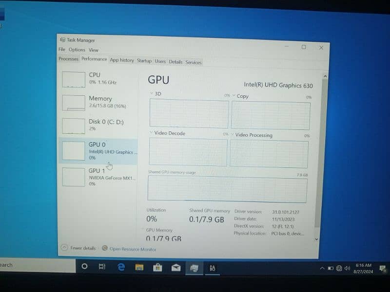 Dell Latitude 5491 - Gaming Laptop - Hexacore Processor - Nvidia MX130 4