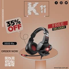 K11 Gaming Headset, Brand new