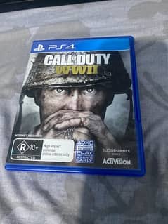 CALL OF DUTY WW2 PS4 disc