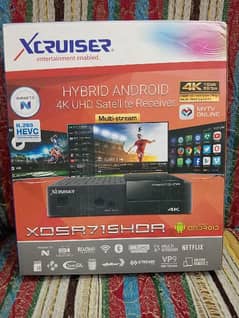 XCRUISER 715 Full4k Android satellite Receiver 0