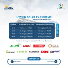 2kw Solar System Complete Hybrid Solar Energy PV System 2-8kw