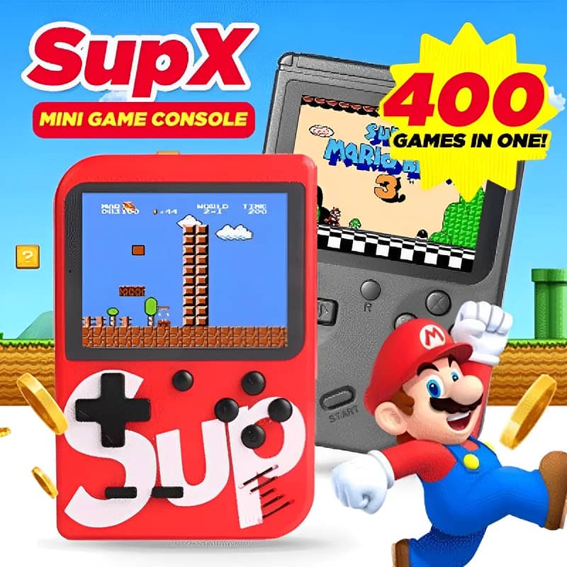 SUP Game Box 400 In 1 with Controller Game Boy Retro video game 17