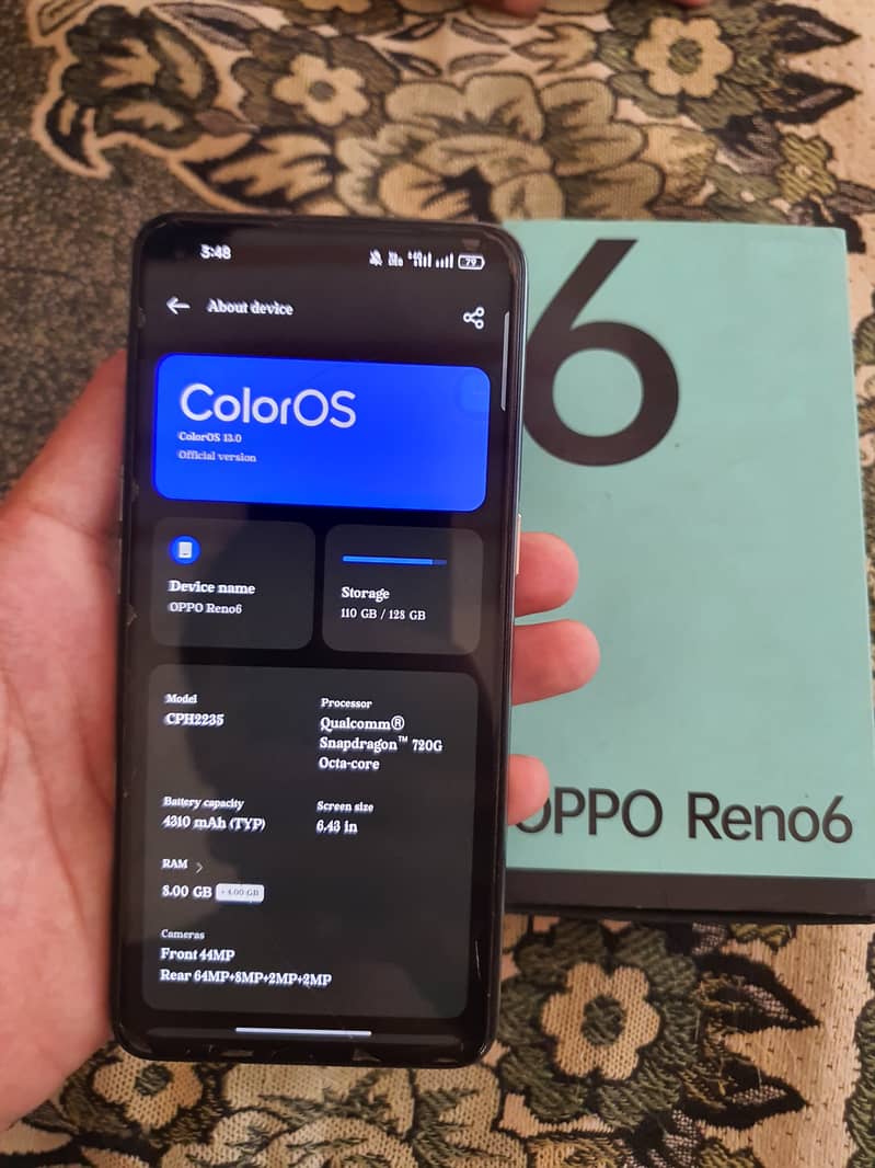 Oppo Reno 6 ( 10/10 Condition ) 1