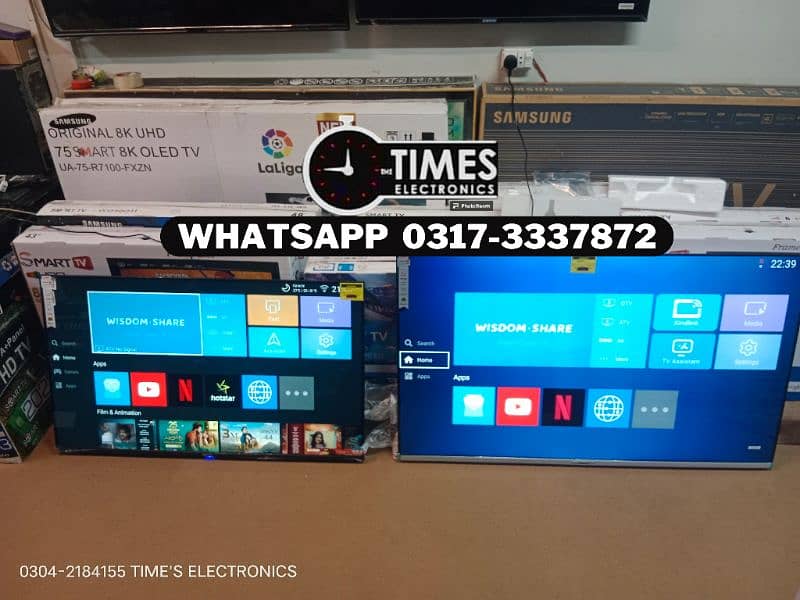 New 55 inch android smart led tv new model 2024 2