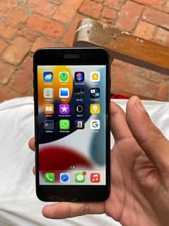 iphone 7 plus black colur nonpta jv 128gb batry chang finger ok