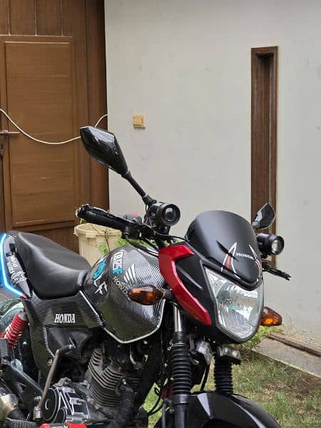 honda cb 125f 2021 model 10000 kilometres chali hamodifies ha 12