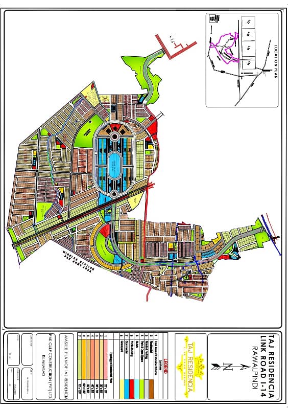 Taj Residencia 5 Marla file for sale on easy installment 1