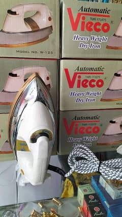 vieco istri iron life time warranty (extra charges RS 200 for home del