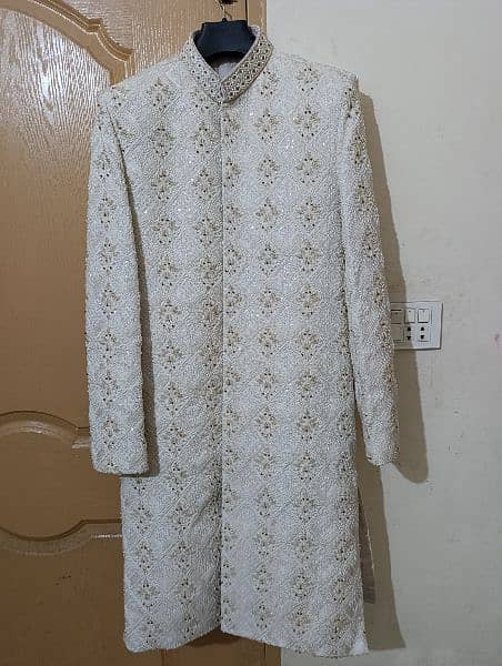 Brand new sherwani by Sajid Hameed 0