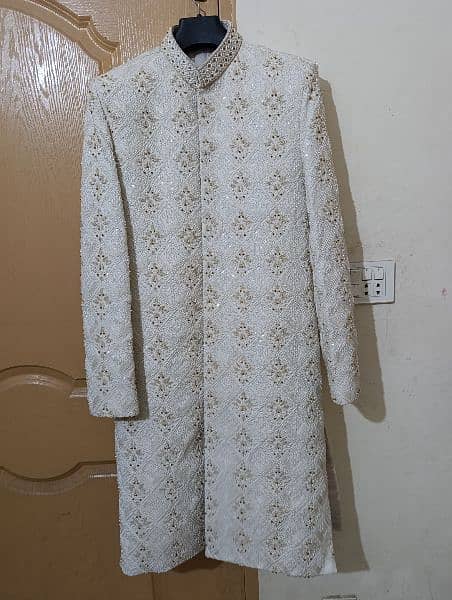 Brand new sherwani by Sajid Hameed 2